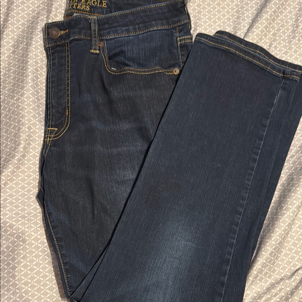 American Eagle Outfitters Dark Blue Jeans